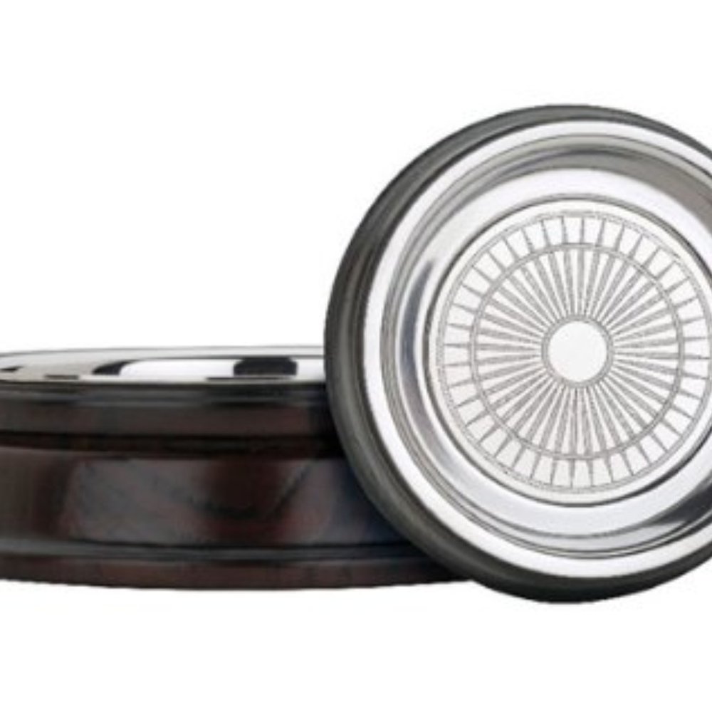 Cynthia Metal Wine Coaster, 2 set